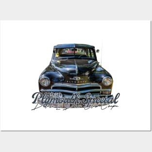 1950 Plymouth Special Deluxe 2 Door Club Coupe Posters and Art